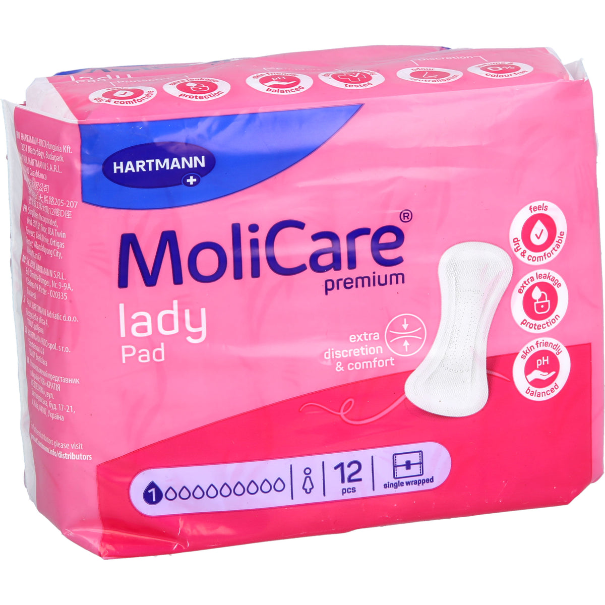MOLICARE Premium lady Pad 1 Tropfen 12 St