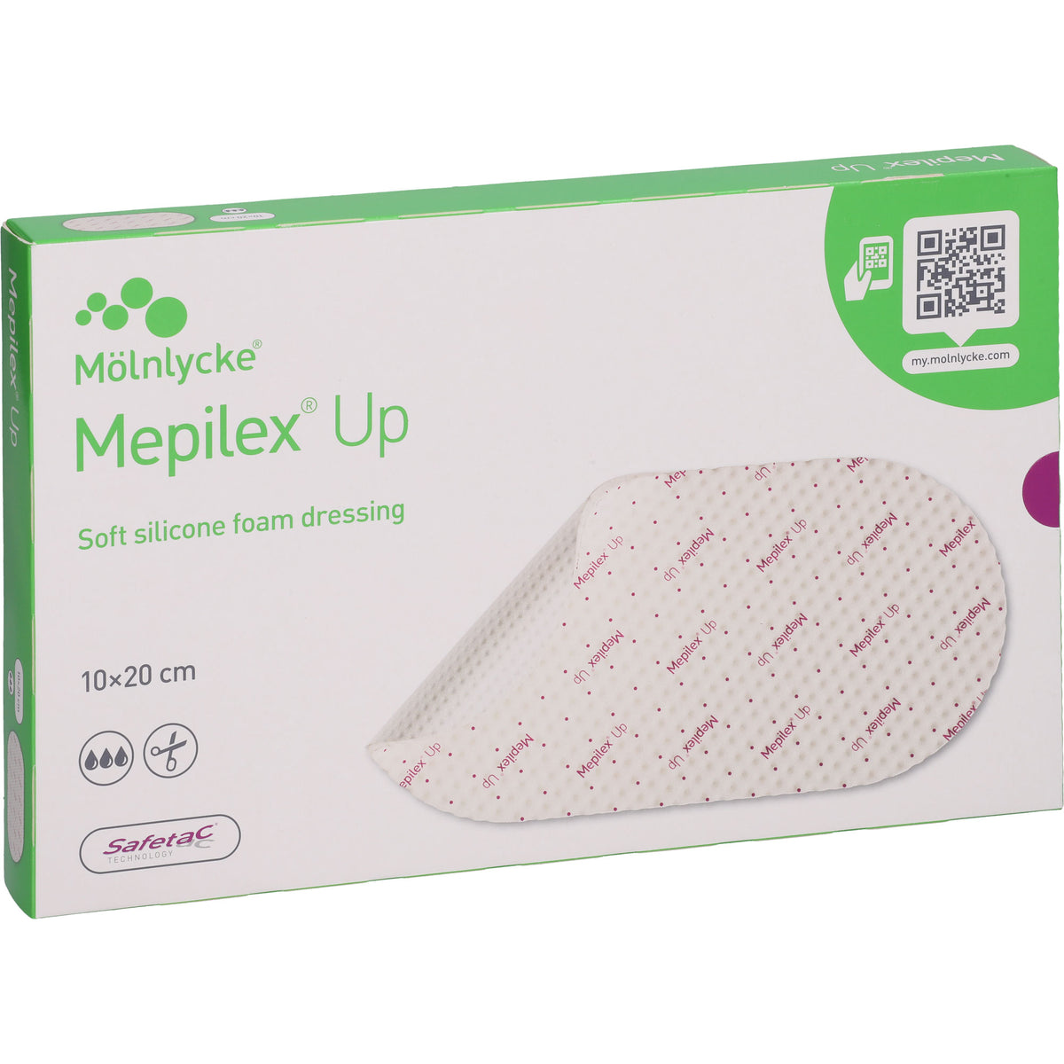 MEPILEX Up 10x20 cm Schaumverband 5 St