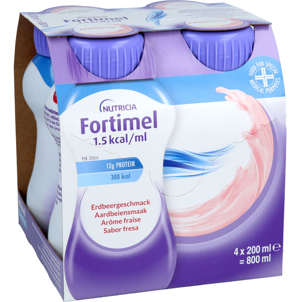 FORTIMEL 1.5 kcal Erdbeere 32X200 ml