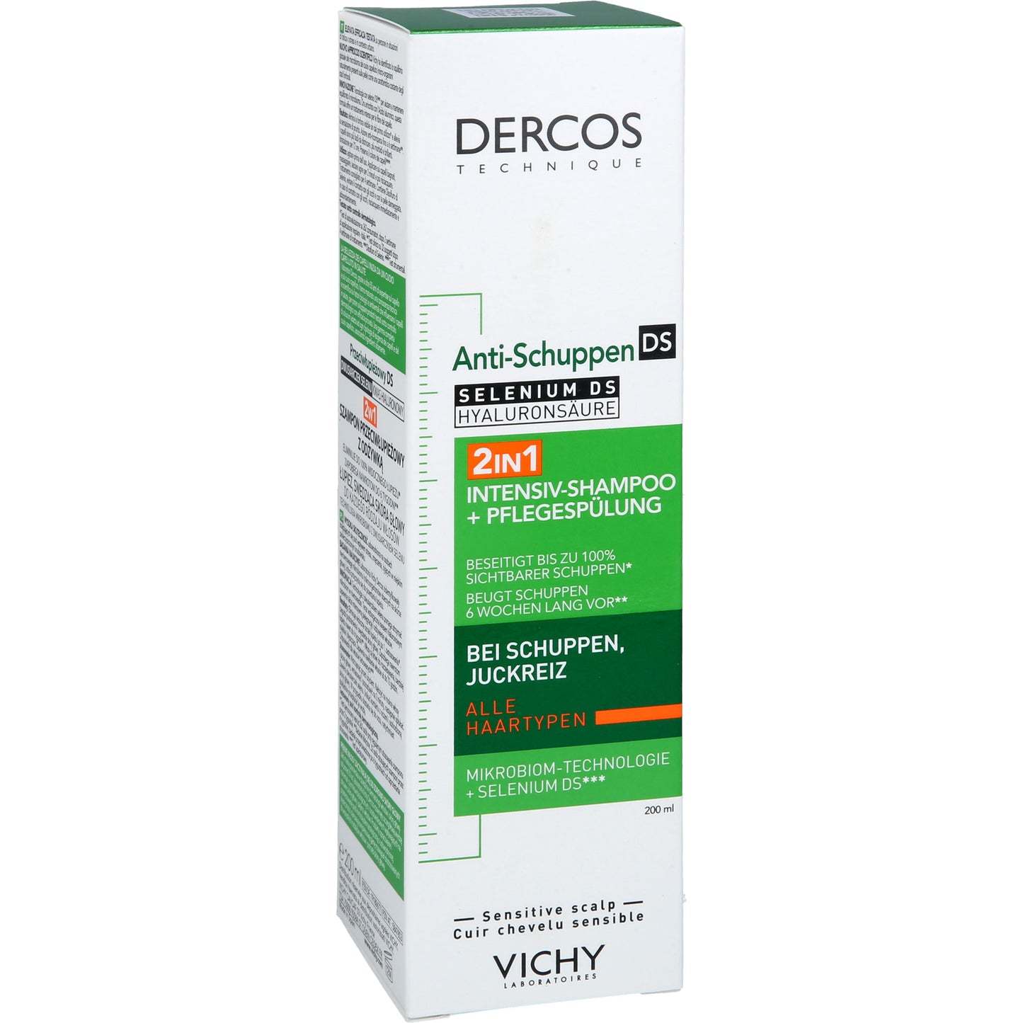 VICHY DERCOS Anti-Schuppen 2in1 Shampoo Condition. 200 ml