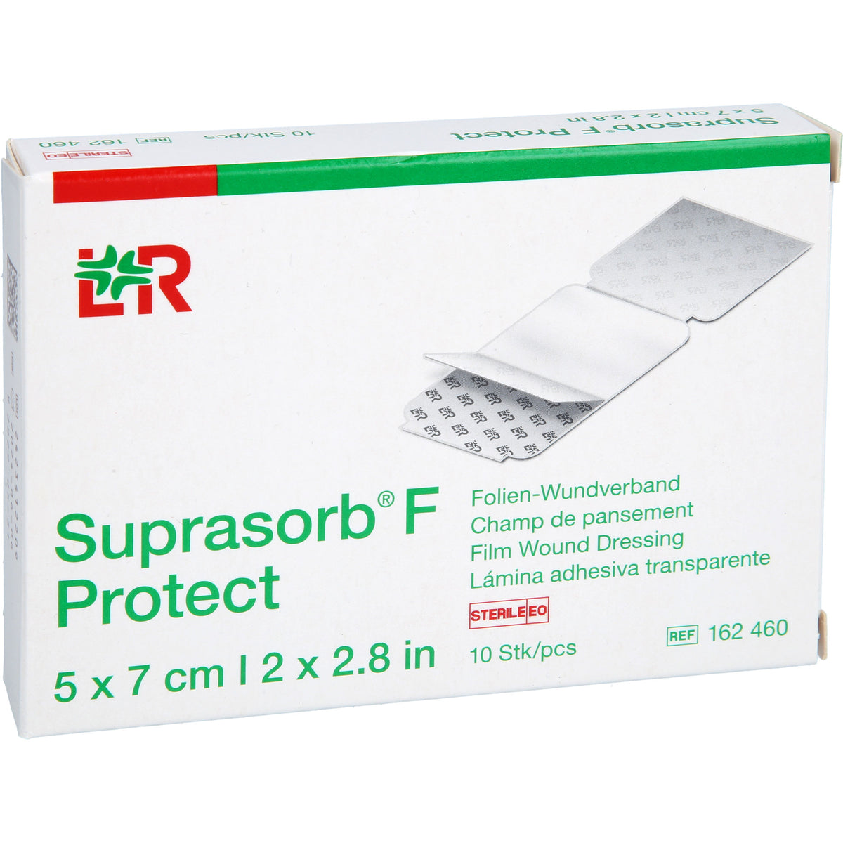 SUPRASORB F Protect Folien-Wundverb.5x7 cm ste. 10 St