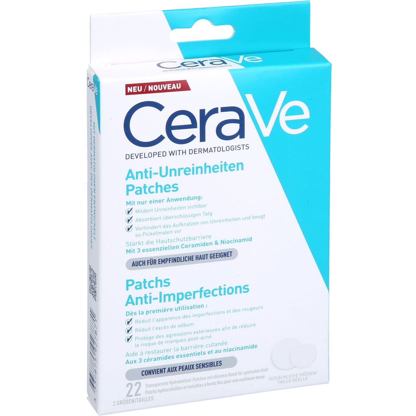 CERAVE Anti-Unreinheiten Patches 22 St