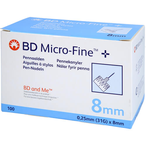 BD MICRO-FINE+ 8 NADELN 100 St