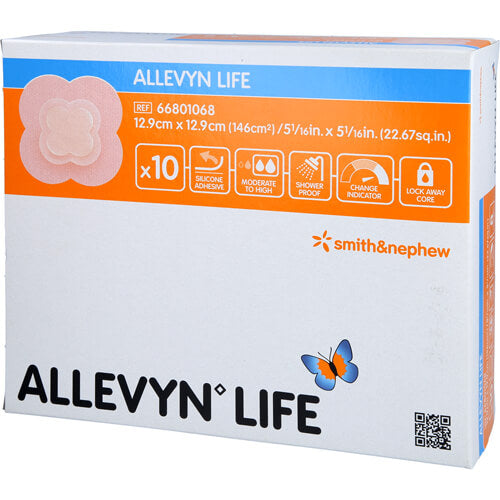ALLEVYN LIFE 12.9X12.9CM 10 St