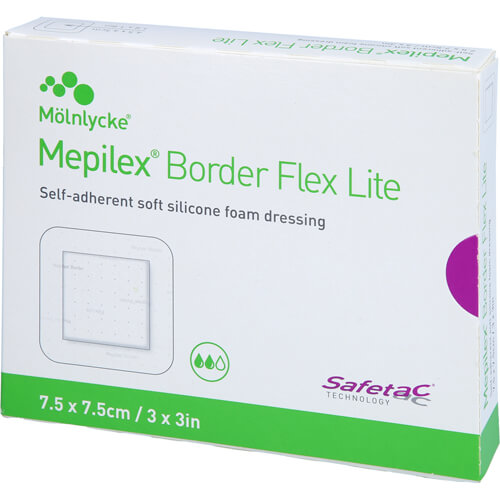 MEPILEX BORD FL LI 7.5X7.5 5 St