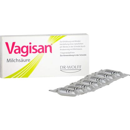 VAGISAN Milchsäure Vaginalzäpfchen 7 St