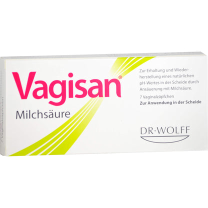 VAGISAN Milchsäure Vaginalzäpfchen 7 St
