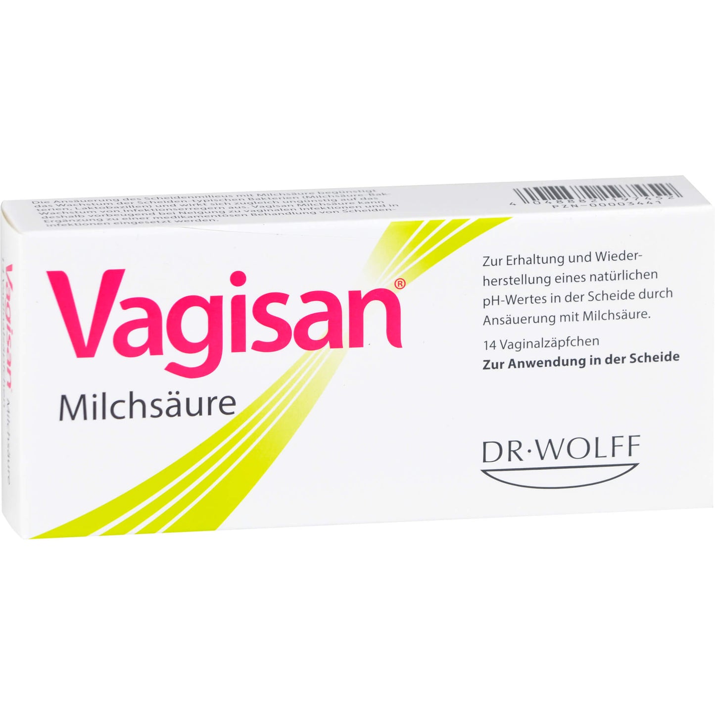 VAGISAN Milchsäure Vaginalzäpfchen 14 St