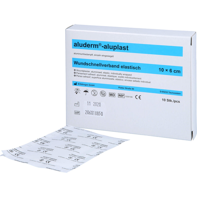 ALUDERM ALUPLAST EL 1MX6CM 1 St