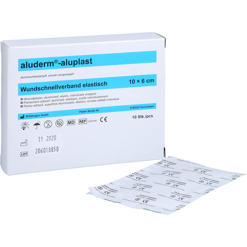 ALUDERM ALUPLAST EL 1MX6CM 1 St