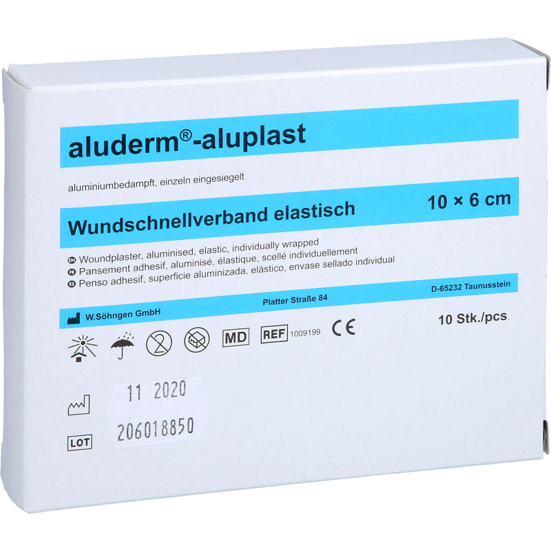 ALUDERM ALUPLAST EL 1MX6CM 1 St