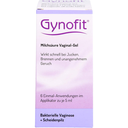 GYNOFIT Vaginal-Gel mit Milchsäure 6X5 ml