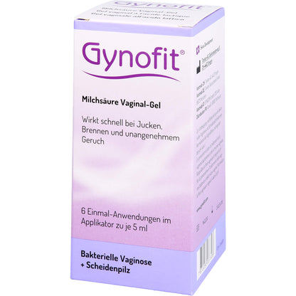 GYNOFIT Vaginal-Gel mit Milchsäure 6X5 ml