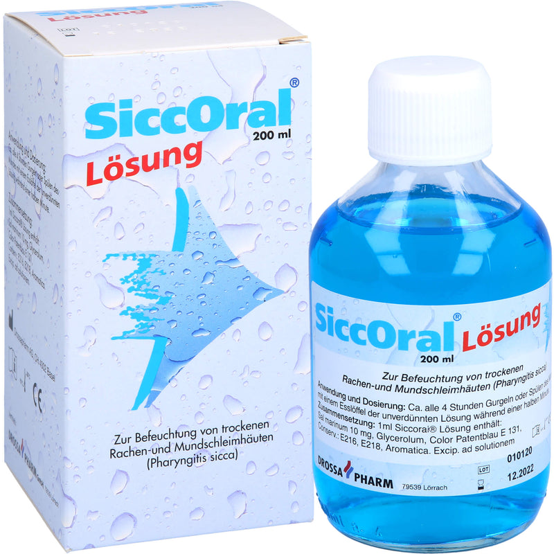 SICCORAL LOESUNG 200 ml