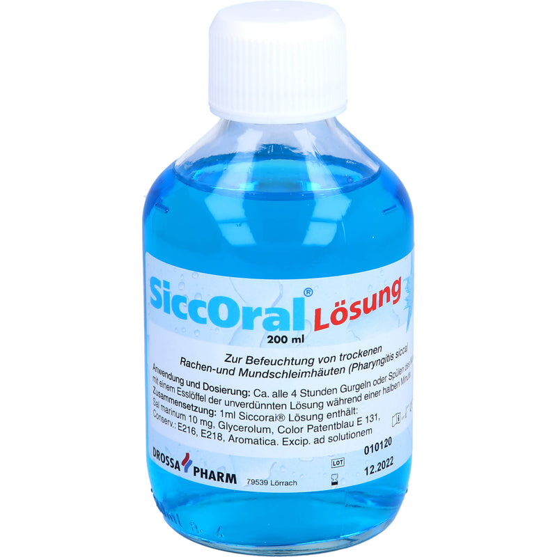 SICCORAL LOESUNG 200 ml