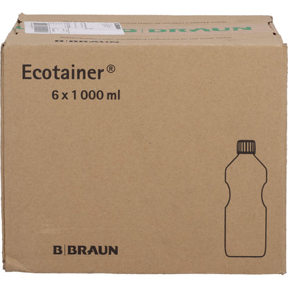 AQUA B.Braun Spüllösung Kunststoff Flasche 6X1000 ml