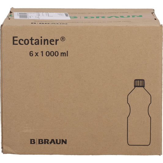 AQUA B.Braun Spüllösung Kunststoff Flasche 6X1000 ml