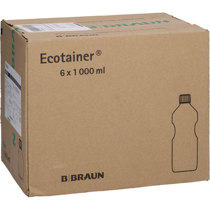 AQUA B.Braun Spüllösung Kunststoff Flasche 6X1000 ml