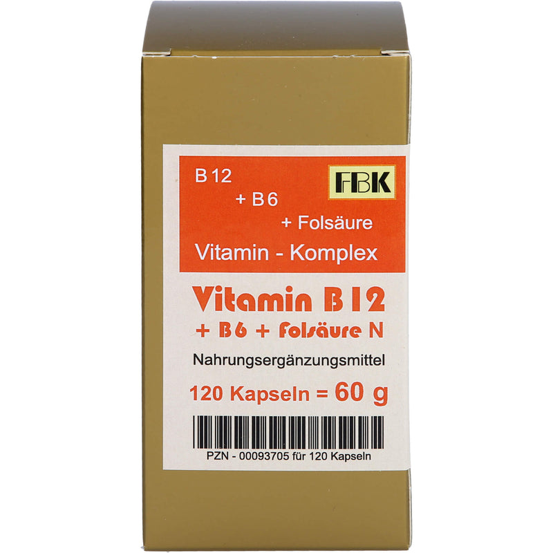 VITAMIN B12+B6+FOLS KOMP N 120 St