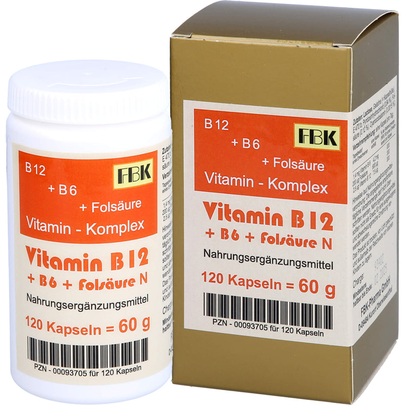 VITAMIN B12+B6+FOLS KOMP N 120 St