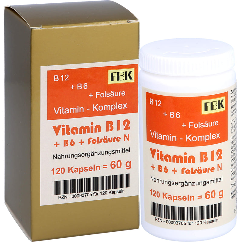 VITAMIN B12+B6+FOLS KOMP N 120 St