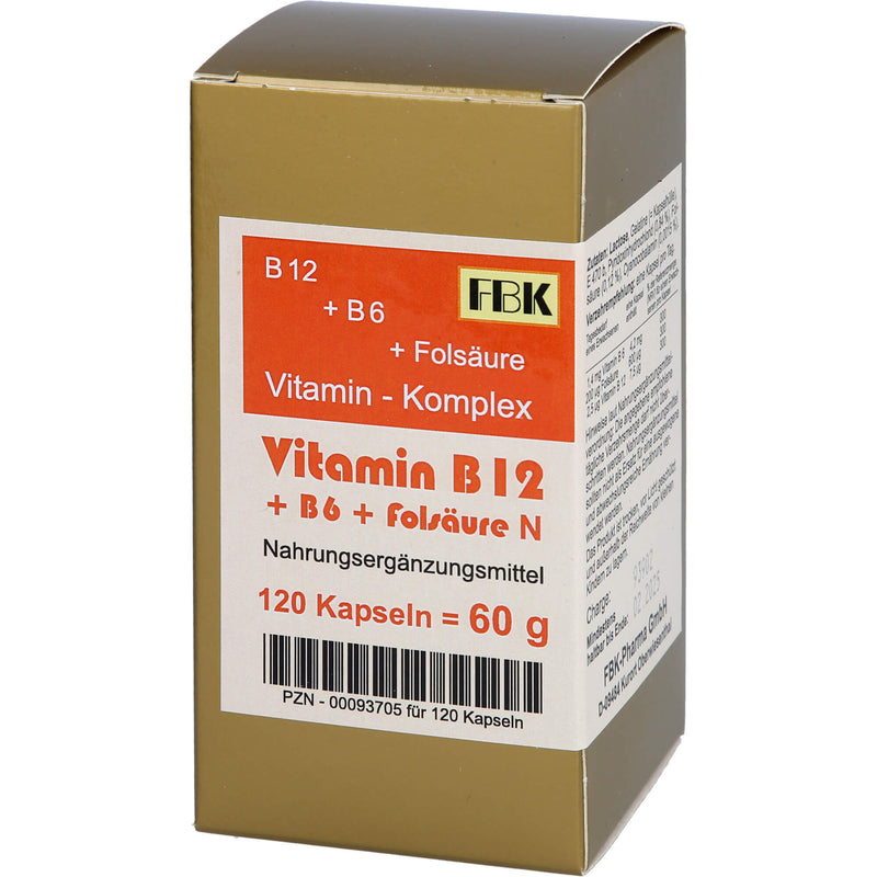 VITAMIN B12+B6+FOLS KOMP N 120 St