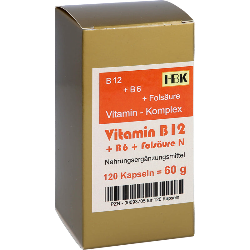 VITAMIN B12+B6+FOLS KOMP N 120 St