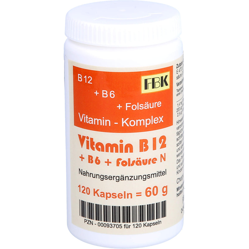 VITAMIN B12+B6+FOLS KOMP N 120 St