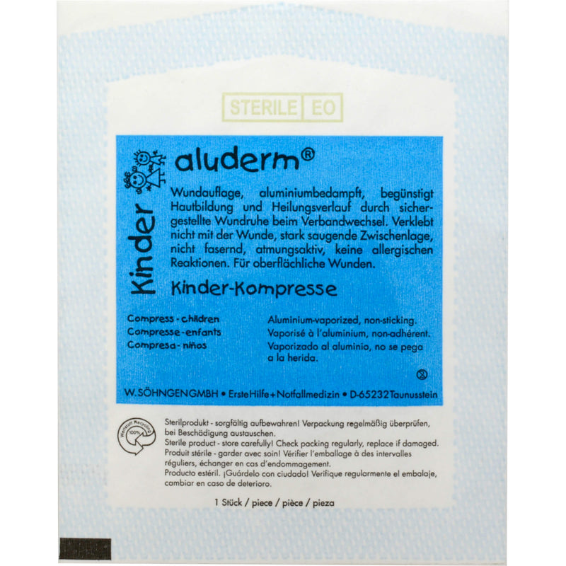 ALUDERM KIN KOMPR 4X6CM 1 St