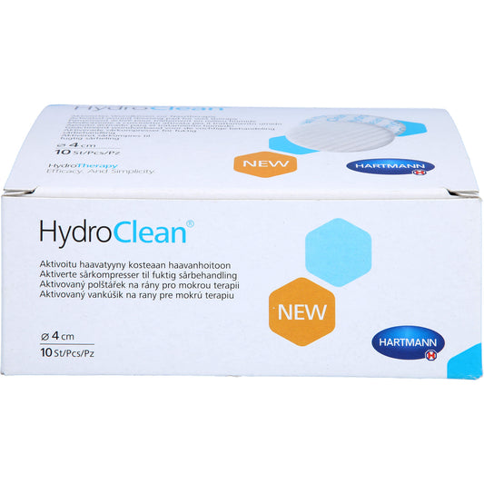 HYDROCLEAN Kompressen 4 cm rund steril 10 St