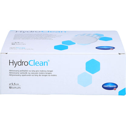 HYDROCLEAN Kompressen 5,5 cm rund steril 10 St