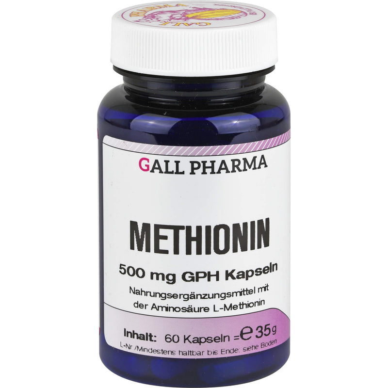 METHIONIN 500MG GPH KPS 60 St