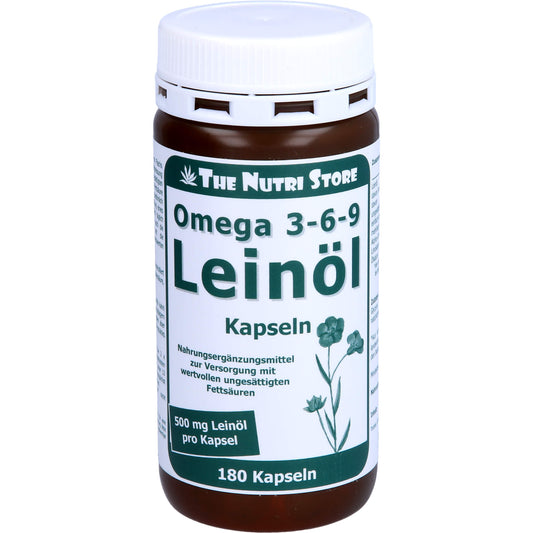 OMEGA-3-6-9 500 mg Bio Kapseln 180 St
