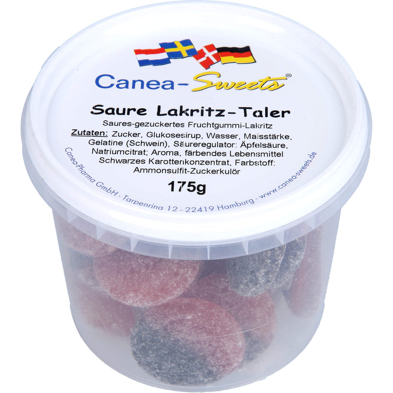 SAURE LAKRITZ TALER 175 g