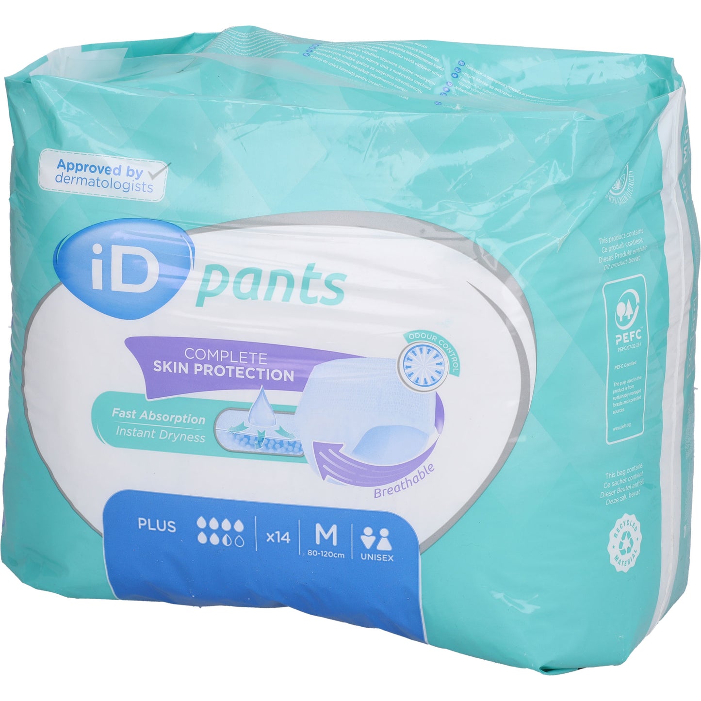 ID Pants Cotton Feel plus M 14 St