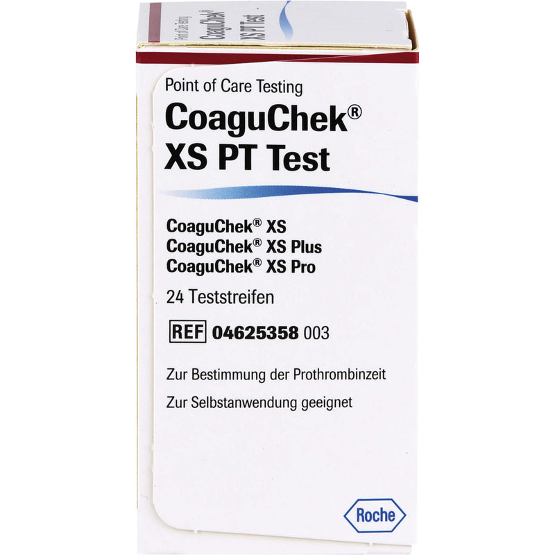 COAGUCHEK XS PT TEST 24 St