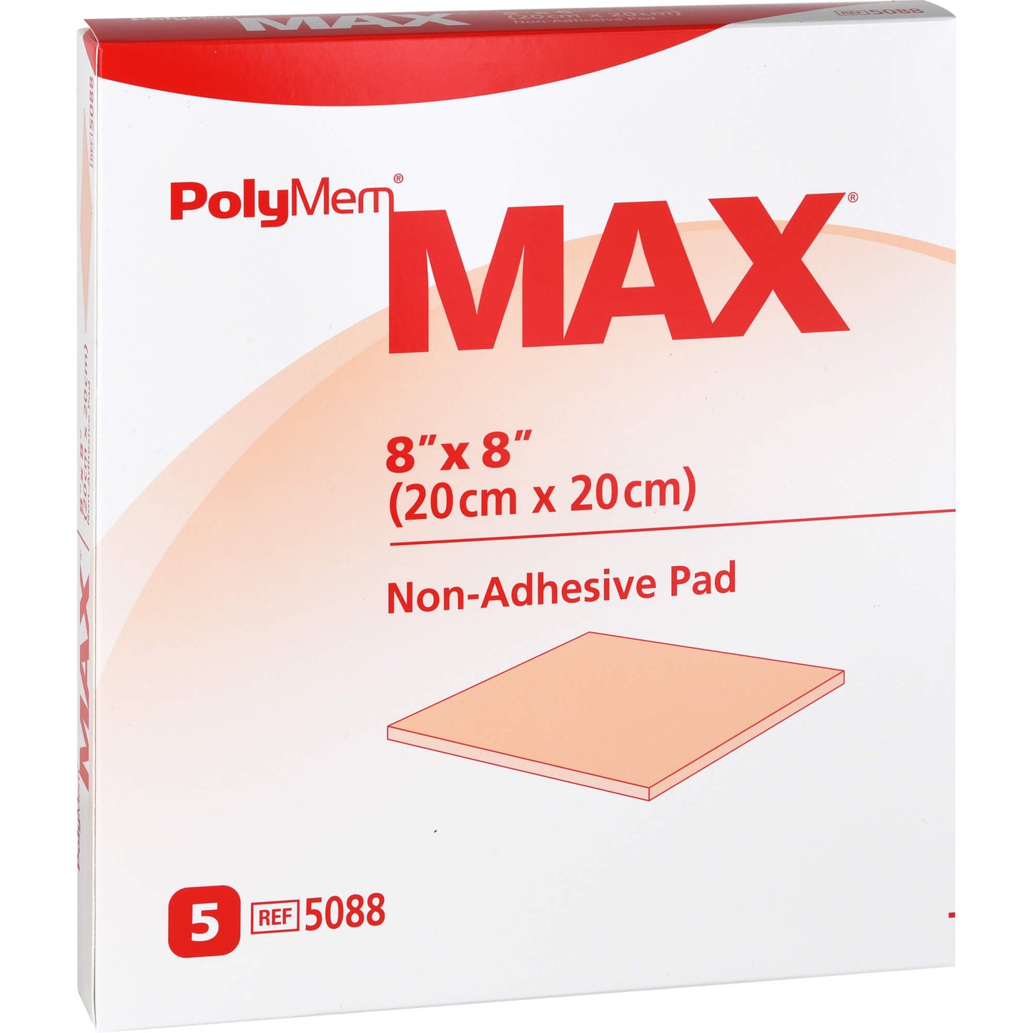 POLYMEM Max Wund Pad 20x20 cm 5 St