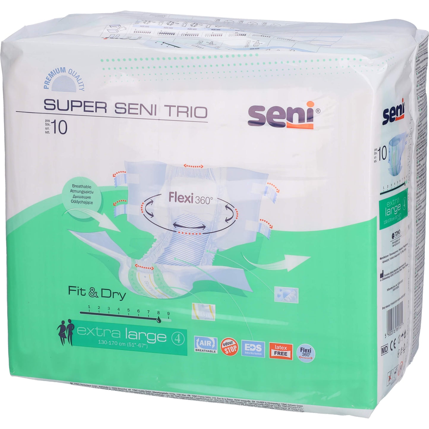 SENI Super Trio Inkontinenzslip XL 10 St