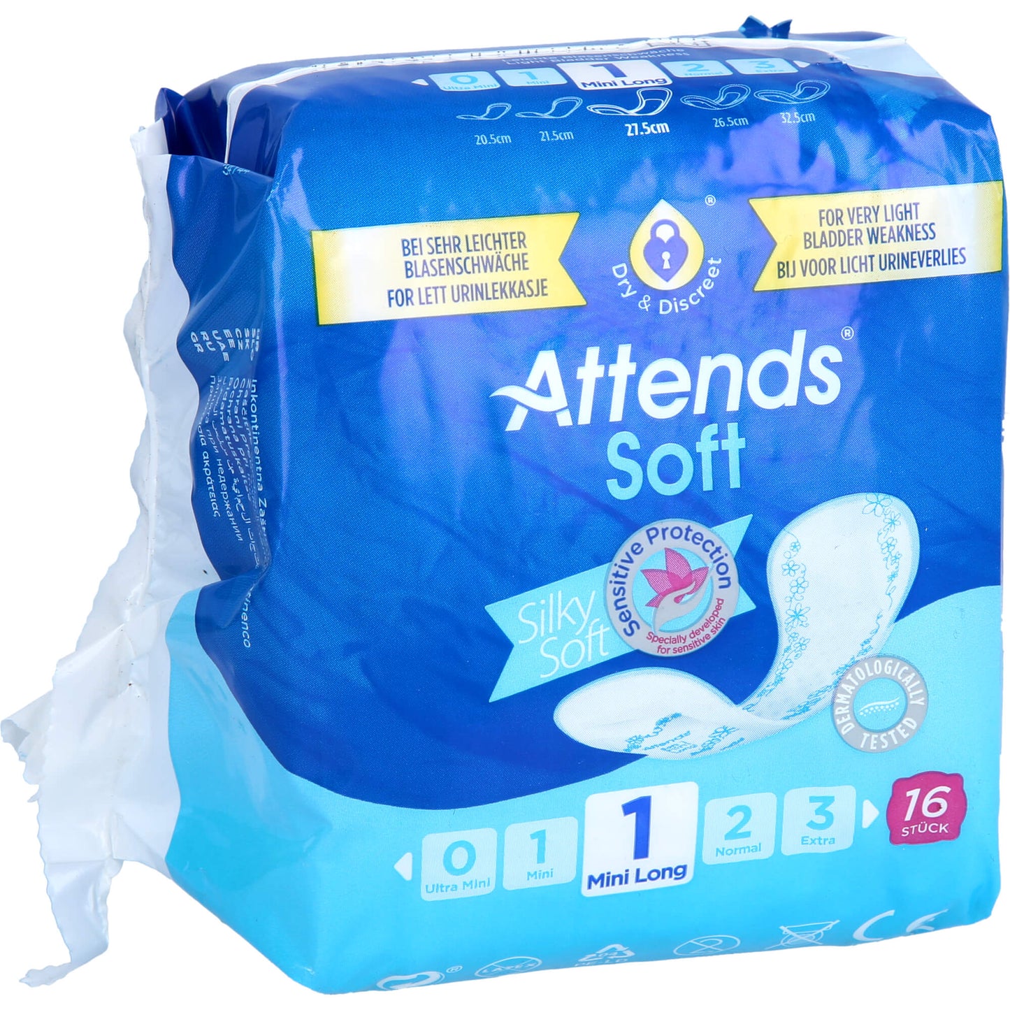 ATTENDS Soft 1 mini long 16 St