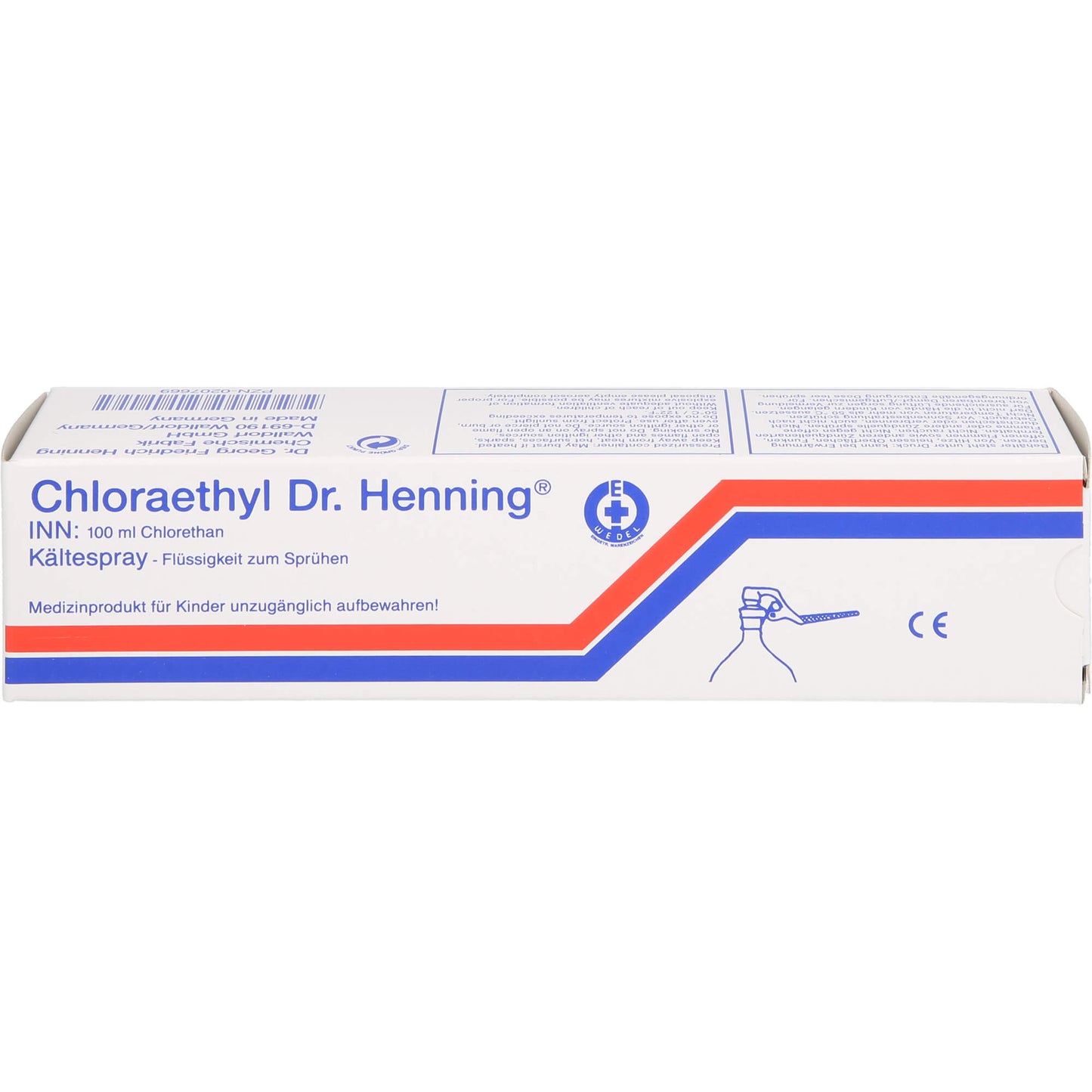 CHLORAETHYL Dr. Henning Hebelverschluss 100 ml