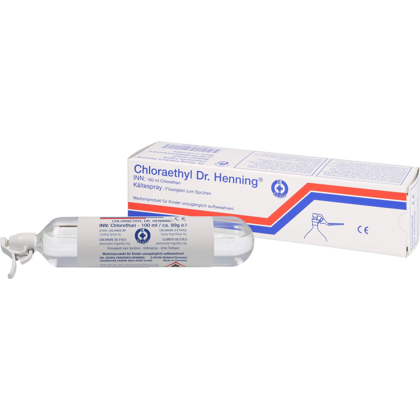 CHLORAETHYL Dr. Henning Hebelverschluss 100 ml