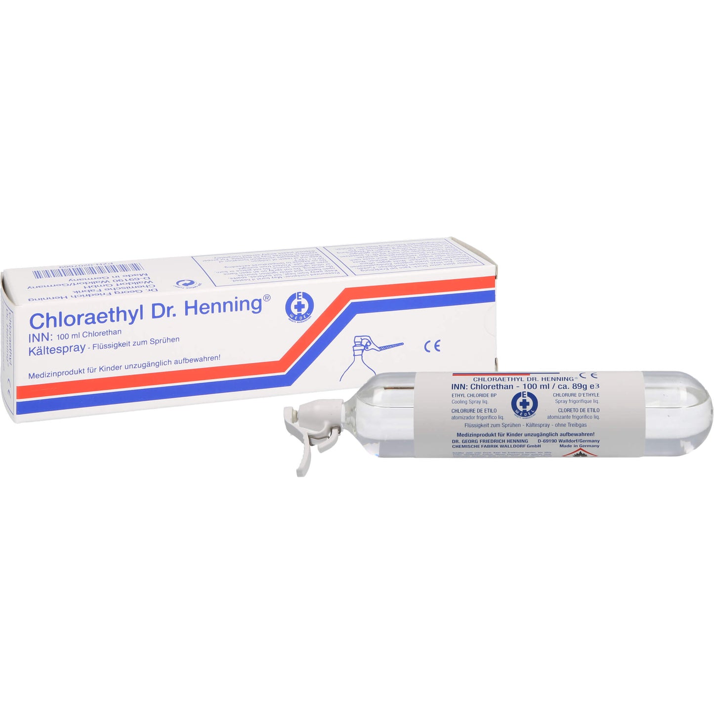 CHLORAETHYL Dr. Henning Hebelverschluss 100 ml