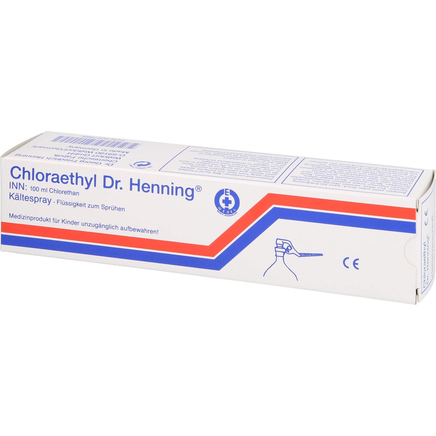 CHLORAETHYL Dr. Henning Hebelverschluss 100 ml