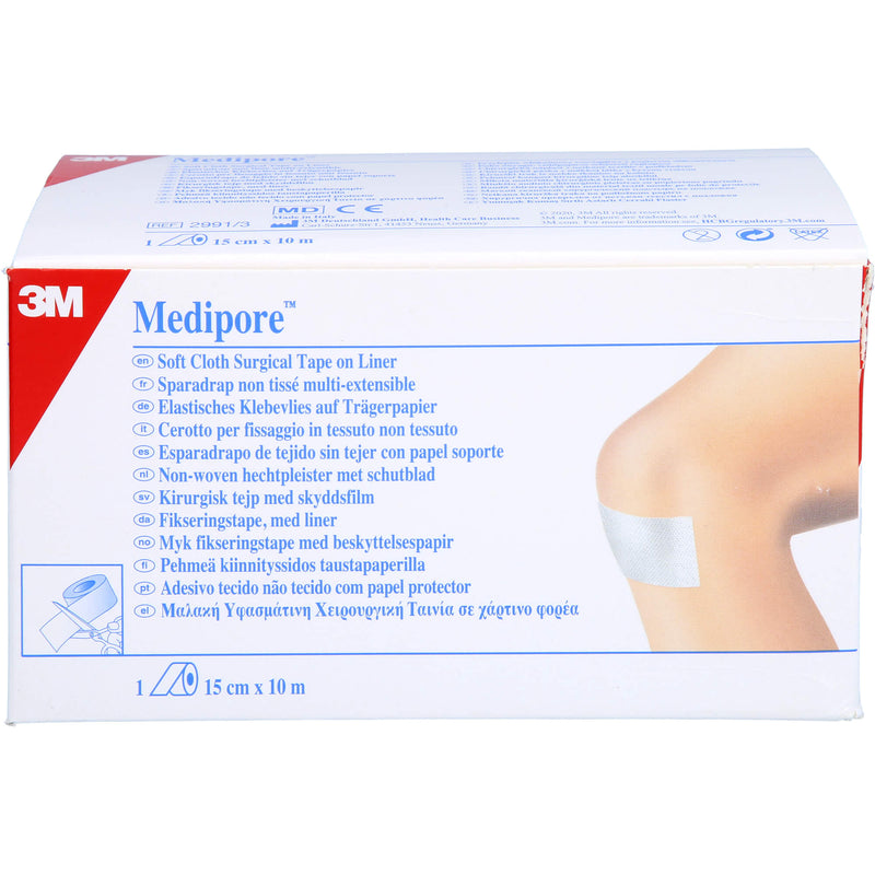 MEDIPORE HYPOALL 15CMX10M 1 St