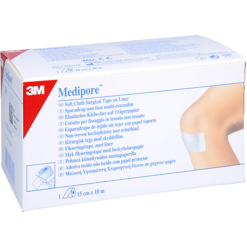 MEDIPORE HYPOALL 15CMX10M 1 St