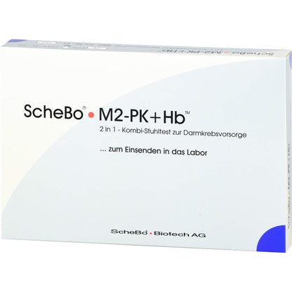 SCHEBO M2-PK+Hb 2in1 Kombi-Darmkrebsvorsorge Test 1 P