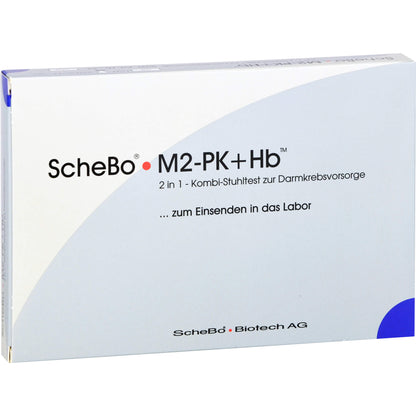 SCHEBO M2-PK+Hb 2in1 Kombi-Darmkrebsvorsorge Test 1 P