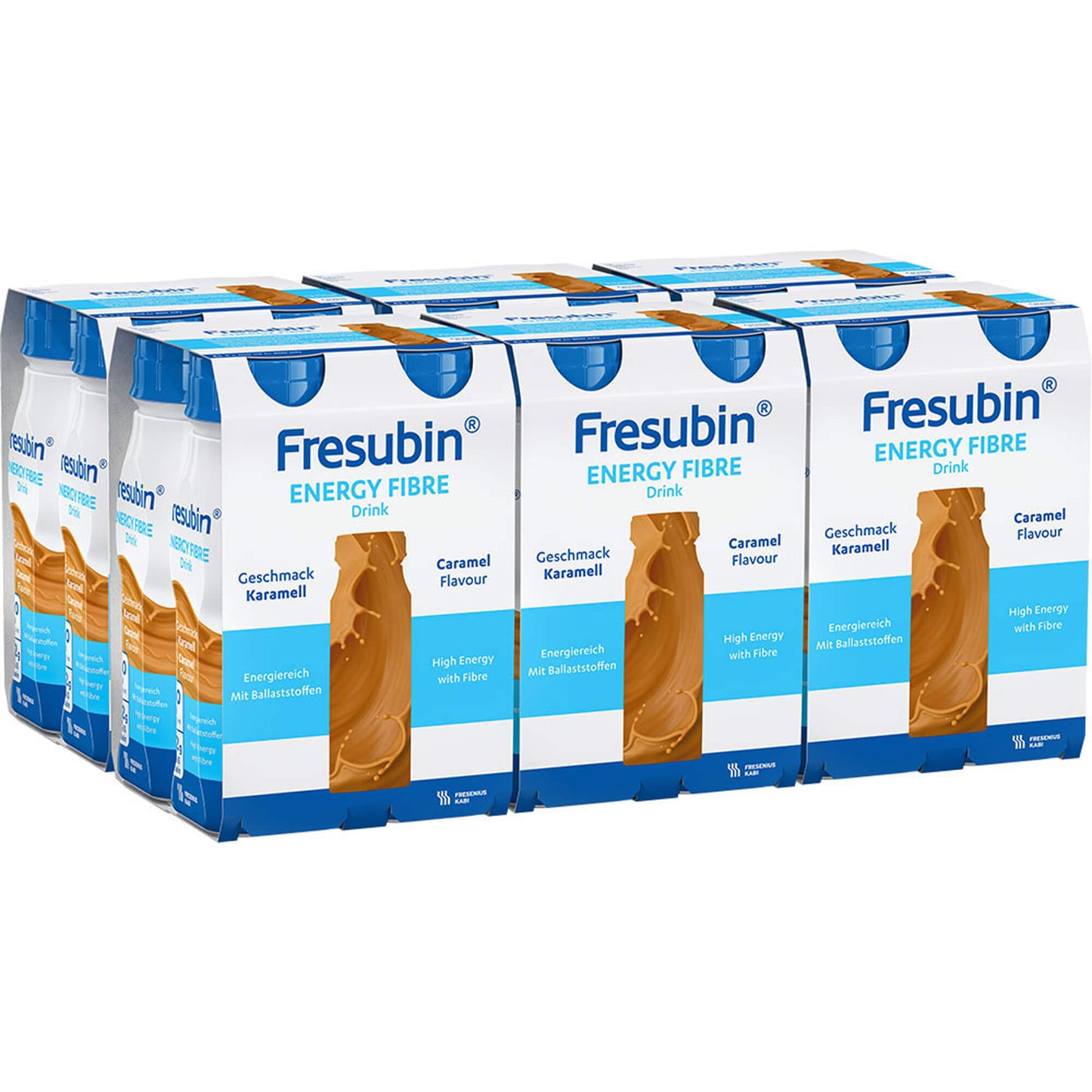 FRESUBIN ENERGY Fibre DRINK Karamell Trinkflasche 6X4X200 ml