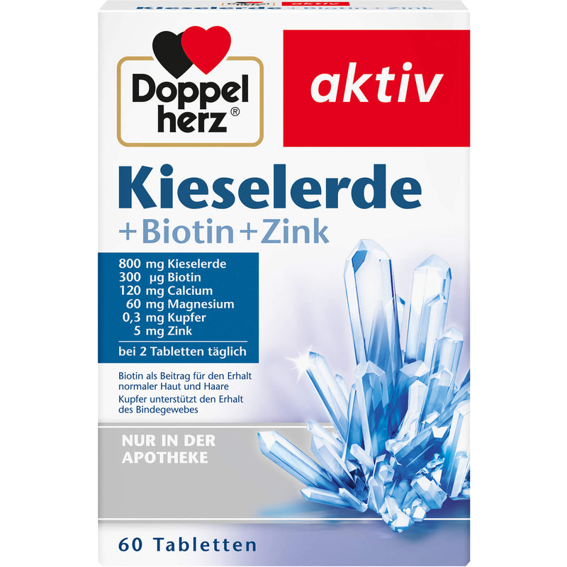 DOPPELHERZ KIESEL+BIOT+ZIN 60 St