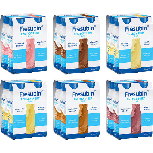 FRESUBIN ENERGY Fibre DRINK Mischkarton Trinkfl. 6X4X200 ml